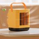thumbnail image 2 of Aire acondicionado portátil Enfriador de aire Mini ventilador de aire acondicionado Enfriador de escritorio de 3 velocidades Enfriador de aire Estilo de batería blanca Soledad Aire acondicionado, 2 of 6