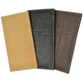 thumbnail image 2 of 156CF_JE Cross Sign Basic Leather Checkbook Cover, 2 of 17