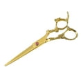 thumbnail image 7 of Unique Bargains Barber Hair Cutting Scissors Stainless Steel Gold Tone, 7 of 7