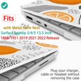 thumbnail image 2 of Case for 13.5 Inch Microsoft Surface Laptop 5/4/3 Releases with Metal Palm Rest, Plastic Hard Shell Case, 2 of 5
