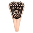 thumbnail image 4 of Order Now for 2025 Graduation, Freestyle Women's Old English Initial Class Ring, Personalized, High School or College Graduation, 4 of 8