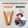 1pc Portable Double Side Grindstone Professional Kitchen Sharpener for