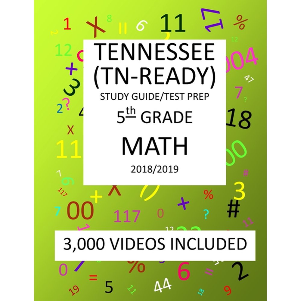 5th Grade TENNESSEE TNREADY, 2019 MATH, Test Prep 5th Grade