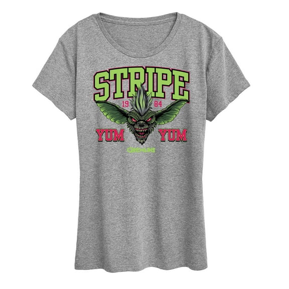 Gremlins - Sporty Athletic Stripe - Women's Short Sleeve Graphic T-Shirt