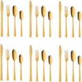 thumbnail image 2 of AMERTEER Silverware Set Flatware Set Stainless Steel Dinnerware Set for 6  24-Piece Cutlery Set  Silver, 2 of 7
