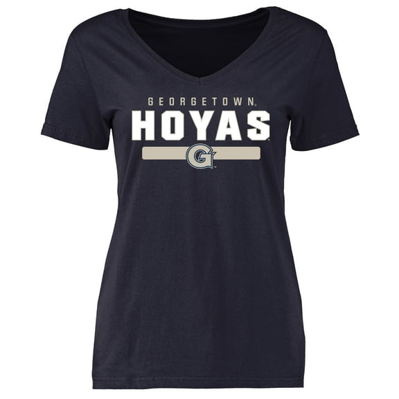 Women's Navy Georgetown Hoyas Team Strong T-Shirt
