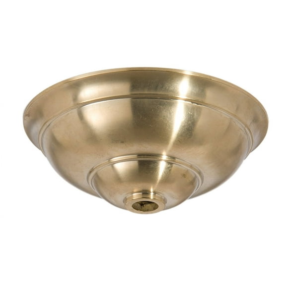 B&P Lamp® Round Die Cast Brass Back Plate