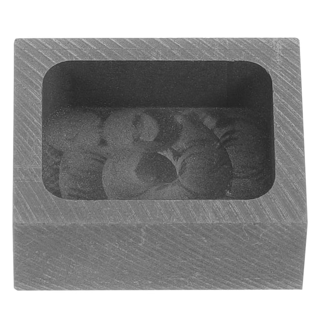 UPOUART Graphite Ingot For Metal Casting High Purity Graphite Smelting For Jewelry Making Durable And For Alloys