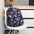 thumbnail image 5 of Fuzoiu Colorful Jellyfish Print School Backpack for Teens,Large Bookbag,Lightweight Laptop Bag for Travel, Work, School & Outdoor Adventures, 5 of 6