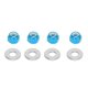 thumbnail image 1 of Tuerca de bloqueo hexagonal de rueda apta para wltoys 1/14 144001 accesorio de actualización de coche RCA949-49R azul, 1 of 9
