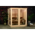 thumbnail image 6 of Grayson 4-Person Indoor sauna in Rustic Cedar, 6 of 8