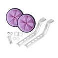 thumbnail image 4 of Lipstore Roues Stabilisatrices Accessoires de Vélo Stabilisateurs Kit Monté pour Cyclisme Rose, 4 of 8