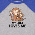 thumbnail image 4 of Inktastic My Lola Loves Me Boys or Girls Baby Bodysuit, 4 of 5