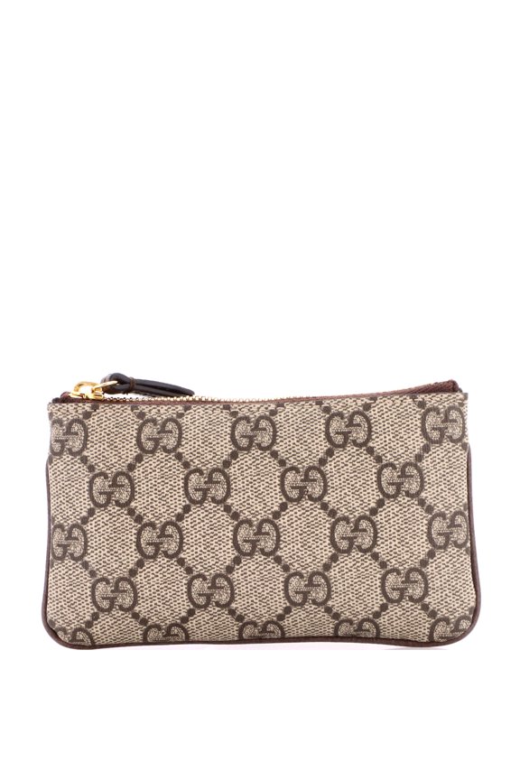Pre-Owned Ophidia Key Pouch GG Coated Canvas By Rebag