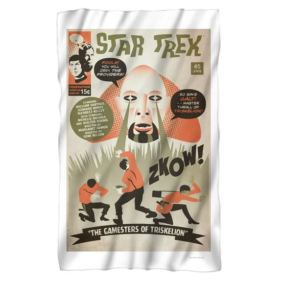Star Trek TOS Episode 45 Fleece Blanket (36x58)