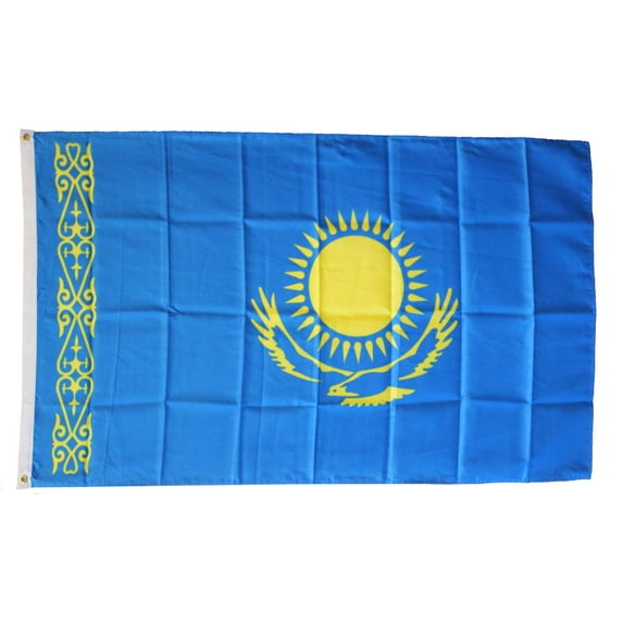 Kazakhstan - 3'X5' Polyester Flag