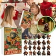 thumbnail image 5 of Beautynvta Gorilla Advent Calendar 2025, 24 Day Christmas Countdown Calendar with 24 Pcs Acrylic Gorilla Pendants, Christmas Tree Ornaments, Xmas Gifts, 5 of 8