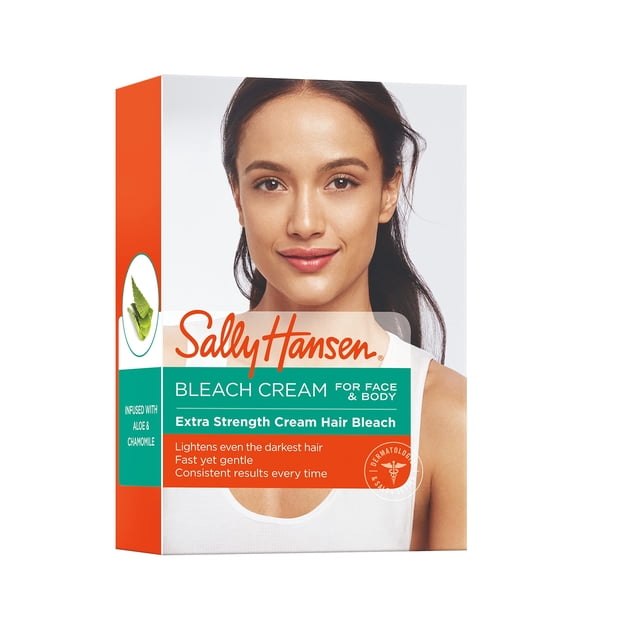 Kit completo Creme Bleach Sally Hansen Extra Strength
