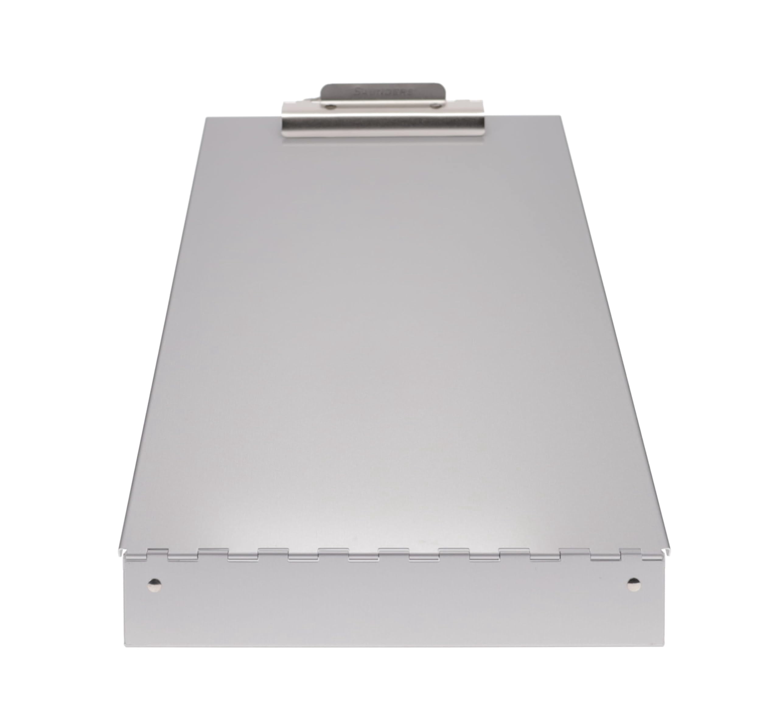Saunders Recycled Aluminum  Storage Clipboard With Self-locking Latch - Lightweight Weather-resistant Lacquer Finish Stationery Box. Office Products Letter