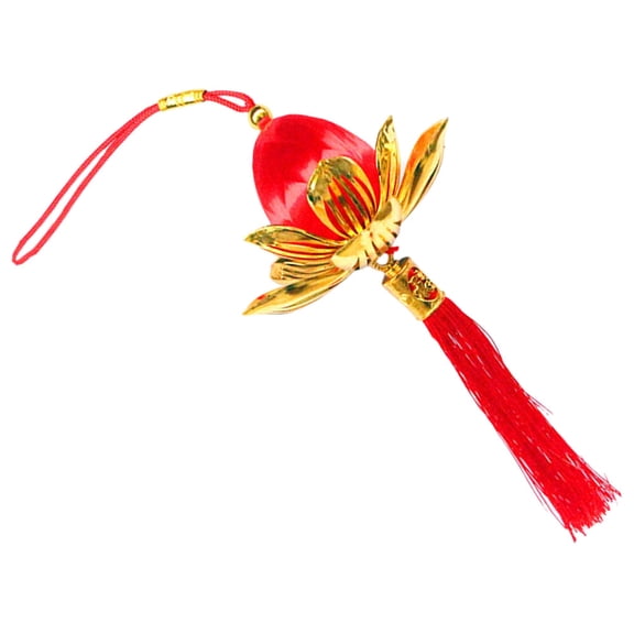 NICEXMAS New Year Pendant Red Silk Thread 1 Set Chinese Style