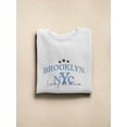thumbnail image 3 of Brooklyn Living The Dream Sweatshirt Men -Image by Shutterstock, Male Small, 3 of 4