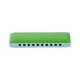 thumbnail image 4 of Milisten 1ensemble Harmonica 10 Trous Vert Pratique Instrument de Musique Léger Design Portable, 4 of 8