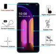 thumbnail image 4 of LG V60 ThinQ (5G) Screen Protector Premium Glass HD Clarity ShockProof Tempered Glass LCD Screen Protector Guard Clear 2.5D Curved Edge [Bubble-Free][Anti- Fingerprint] For LG V60 ThinQ (5G), 4 of 8