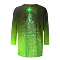 thumbnail image 5 of Neewe Womens Crewneck Long Sleeve Tops MXsual Dots Fall Christmas 2025 Tshirts Shirts, 5 of 5