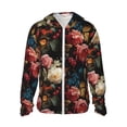 thumbnail image 2 of Lsque Rose Flowers UPF 50+ Lightweight Sun Protection Men's Women's Long Sleeve Shirt, Hoodie Performance -Large, 2 of 9