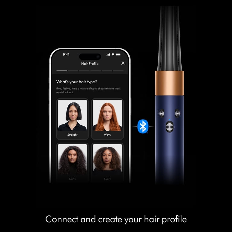 Restored Dyson Airwrap i.d.™ multi-styler Straight+Wavy | Prussian