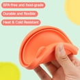 thumbnail image 3 of xianlin-1 Cup Silicone Replacement Lids Storage Cover for Anchor Hocking Glass Bowls (Container not Included) 4 Pack Microwave, Dishwasher and Freezer Safe, 3 of 4