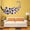 Blue & Black, variant on VWAQ Tree Branch Leaves Wall Sticker - Living Room Decal Decor - 37 PCS