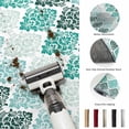 thumbnail image 5 of Large Area Rugs 6'x9', Turquoise Boho Flowers Carpet Runner Indoor Outdoor Rugs Home Decor Aesthetic, Modern Luxurious Geometric Floral Non Slip Mats Washable Accent Rug for Living Room Bedroom, 5 of 8
