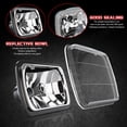thumbnail image 5 of 5X7" 7X6" LED Headlights Hi/Lo Beam For Ford F150 F250 F350 E150 E250, 5 of 11