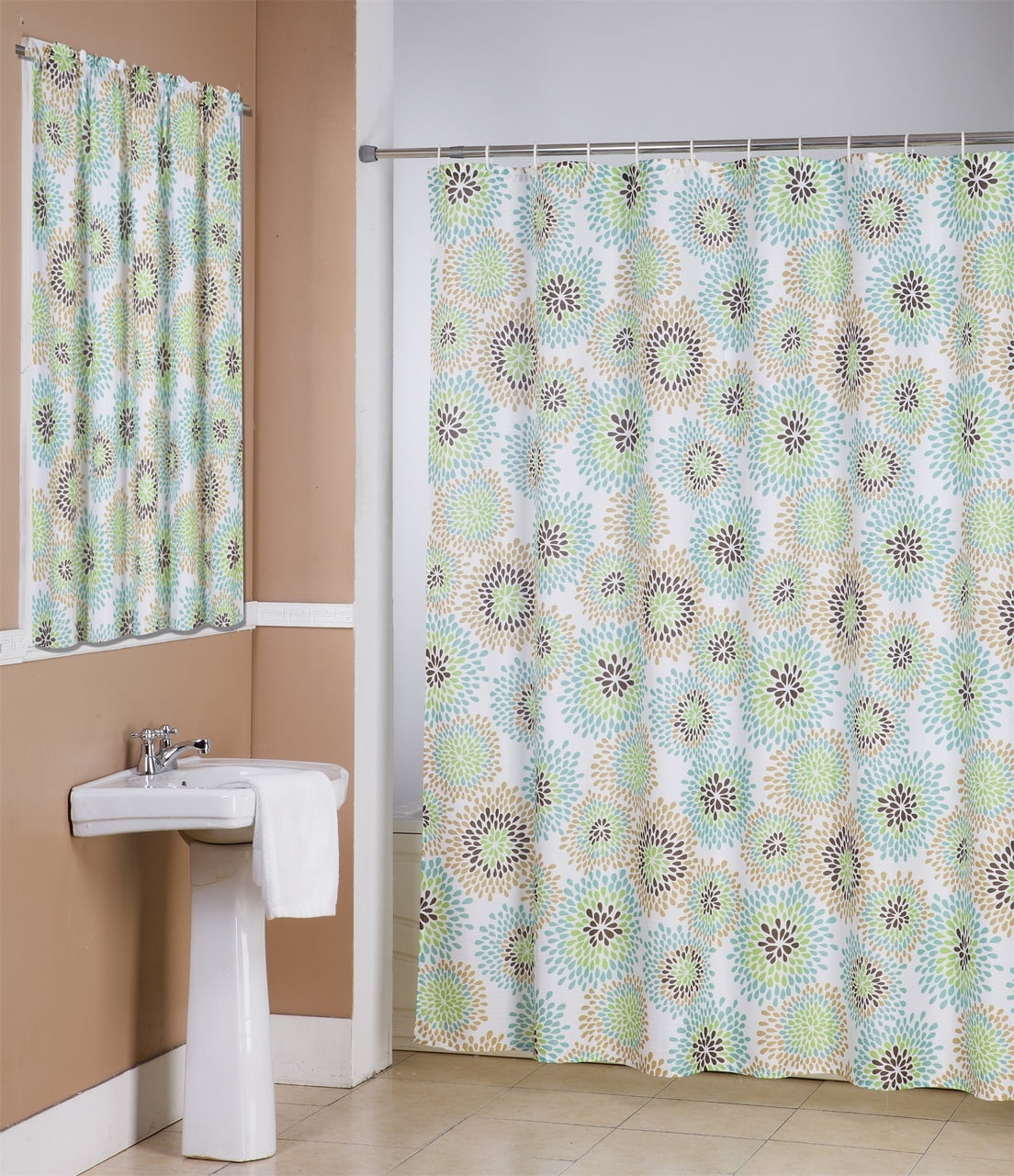 Shower Curtain Sets With Window Curtains : Shower Curtains With ...