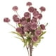 thumbnail image 1 of Uxcell 6 Paquetes de Flores de Bola de Crisantemo Artificial de 20.08 pulgadas 5 cabezas Ramo de Crisantemo de Seda Marrón Oscuro, 1 of 6