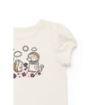 thumbnail image 2 of Garanimals Newborn Baby Boy, Girl & Unisex Cotton Short Sleeve Bodysuits, Sizes 0–24 Months, Single & 4-Pack, 2 of 4