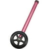 Drive Medical 5" Walker Wheels with Two Sets of Rear Glides for Use with Universal Walker, Pink, 5"