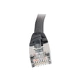 thumbnail image 2 of C2G 75ft Cat5e Snagless Shielded (STP) Ethernet Network Patch Cable - Black - Patch cable - RJ-45 (M) to RJ-45 (M) - 75 ft - STP - CAT 5e - molded, stranded - black, 2 of 3