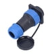 thumbnail image 5 of Conector de alimentación impermeable IP68, enchufe de aviación de 4 agujeros, cuadrado, macho y hembra, 380V, 10A, SP28, 5 of 8