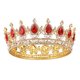 thumbnail image 1 of Minnieouse de boda hecha de aleación hecha a mano de lujo para reina o fiesta temática, Tiaras de para el cabello de boda Ropa, zapatos y accesorios Miscelánea Base dorada + diamante rojo, 1 of 6