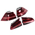 thumbnail image 4 of Conjunto de Luces Traseras KIMISS, VLAND R-Look, Luces Traseras Dinámicas LED Completas, Ajuste de Lente Rojo Oscuro para MK7 / 7.5 R 2013-2020 luces traseras, 4 of 7