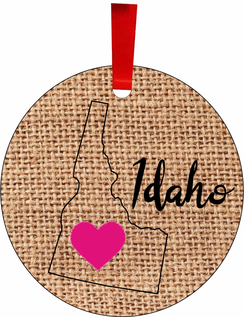 Art & Collectibles Vintage Idaho Souvenir State Plate Large Idaho