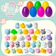 thumbnail image 3 of Joyfy 48 Pack Prefilled Easter Eggs with Toys,Mochi Squishy Small Toys for Easter Eggs,Stuffed Easter Baskets for Toddler Kids, 3 of 10
