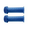 thumbnail image 1 of 2 puños antideslizantes para manillar de bicicleta de montaña, duraderos, de 22 mm Azul, 1 of 8