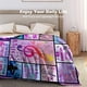 thumbnail image 5 of LHSHID Dancer Gifts Blanket Dance Life Flannel Fleece Throw Blankets for Sofa Couch Bed Office All Season 60x80in, 5 of 6