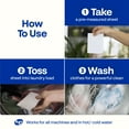 thumbnail image 6 of Earth Breeze Laundry Detergent Sheets, Fragrance-Free Eco Sheets, 32 Count, 64 Loads, 6 of 6