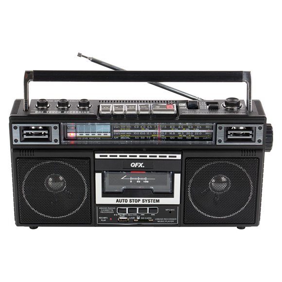 QFX BOCINA BLUETOOTH RETRO CASS
