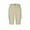 Beige, variant on Womens Cargo Capris Pants Summer Solid Color With Elastic Waist Casual Fashion Half Shorts Pants Pocket