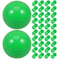 thumbnail image 1 of Openable PVC Lottery Balls for Decor Green Color Engaging Game Balls for Home Party 50pcs, 1 of 8